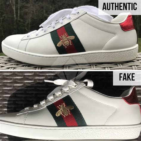 gucci ace authentic vs fake|gucci shoes authenticity check.